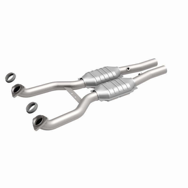 MagnaFlow Chevrolet Corvette HM Grade Federal / EPA Compliant Direct-Fit Catalytic Converter 93988 360 Degree Image Set