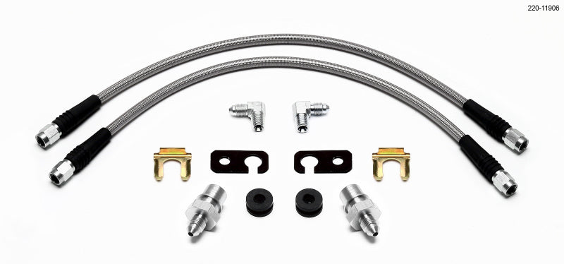 Wilwood Flexline Kit, Front Fiesta 220-11906 User 1
