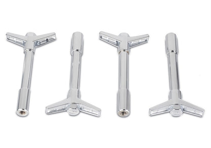 Ford Valve Cove Bolt Kit 4pk Chrome w/Ford Logo FRD302-325 302-325 Photo - Unmounted