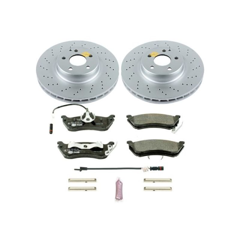PowerStop Power Stop 07-09 Mercedes-Benz E350 Front Euro-Stop Brake Kit ESK5241 ESK5241 Photo - Primary