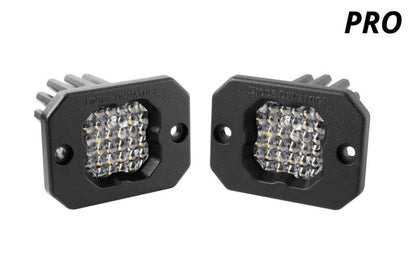 Diode Dynamics Stage Series C1 LED Pod Pro - White Flood Flush ABL (Pair) DD6475P DD6475P User 1