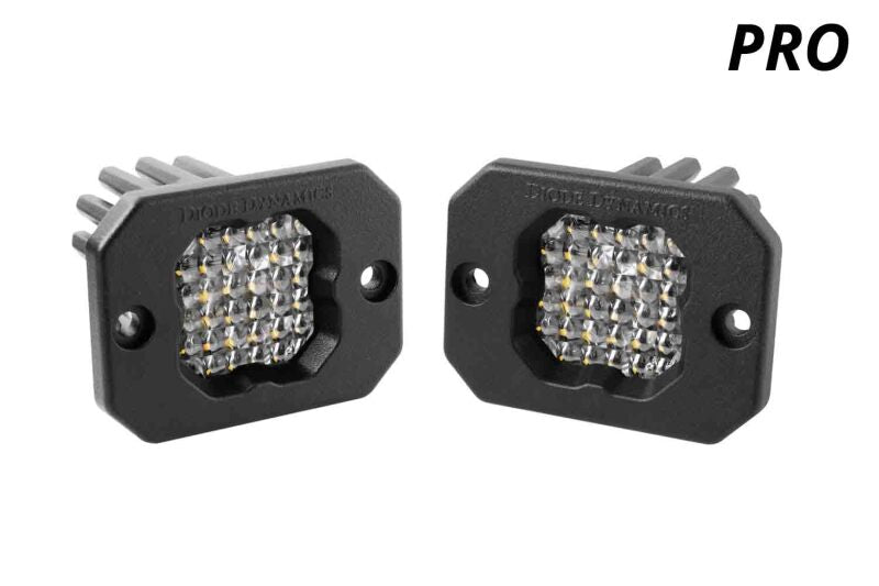 Diode Dynamics Stage Series C1 LED Pod Pro - White Flood Flush RBL (Pair) DD6476P DD6476P User 1