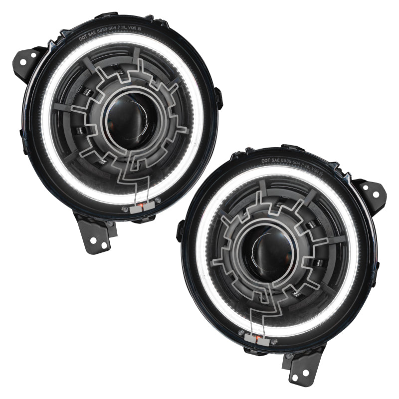 ORACLE Lighting 18-22 Jeep Wrangler JL / 20-22 Jeep Gladiator JT Oculus Bi-LED Projector Headlights 5839-111 5839-111 Photo - Primary