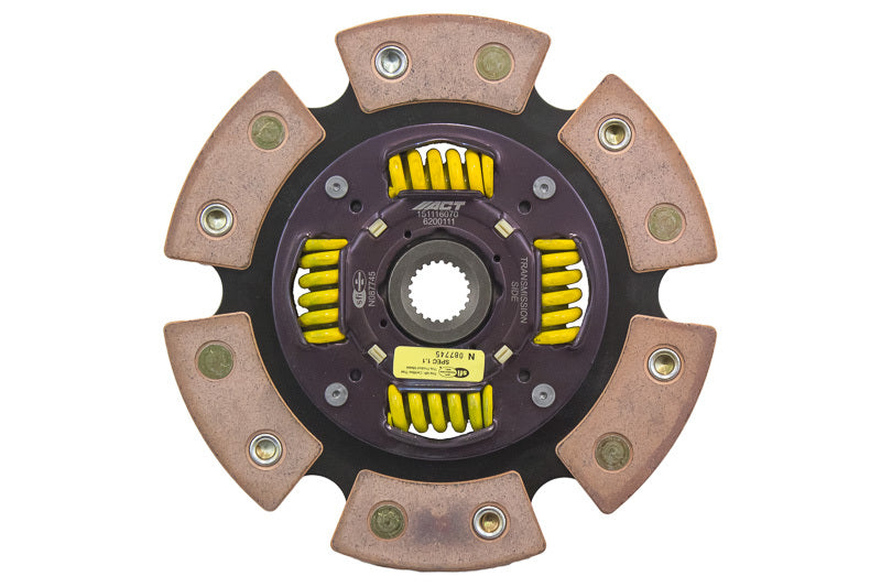 ACT 6-Puck Sprung Hub Race Disc Acura Integra ALL 86-89 6200111 Photo - Primary