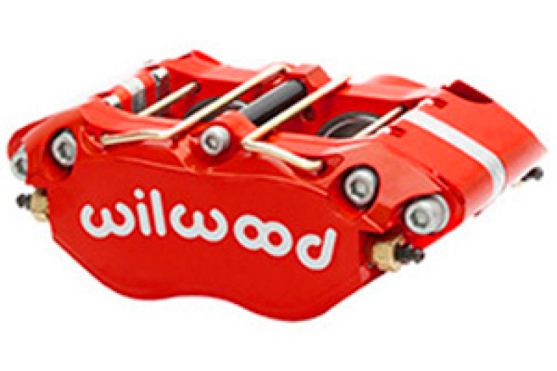 Wilwood Caliper-Dynapro Radial (Thin Pad) 1.75in Pistons .81in Disc - Red 120-10000-RD