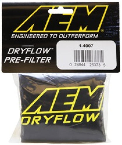 AEM Induction AEM Air Filter Wrap 6 inch Base 5 1/8inch Top 7 1/8 inch Tall 1-4007 1-4007 Photo - in package