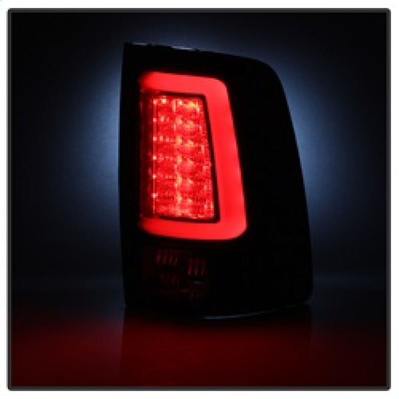 Spyder Dodge Ram 2013-2014 Light Bar LED Tail Lights - Black ALT-YD-DRAM13V2-LED-BK 5084057 5084057 Photo - Unmounted