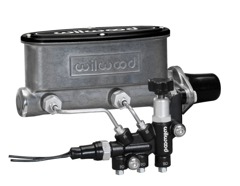 Wilwood HV Tandem M/C Kit w L/H Bracket & Prop Valve 261-13269 Photo - Primary