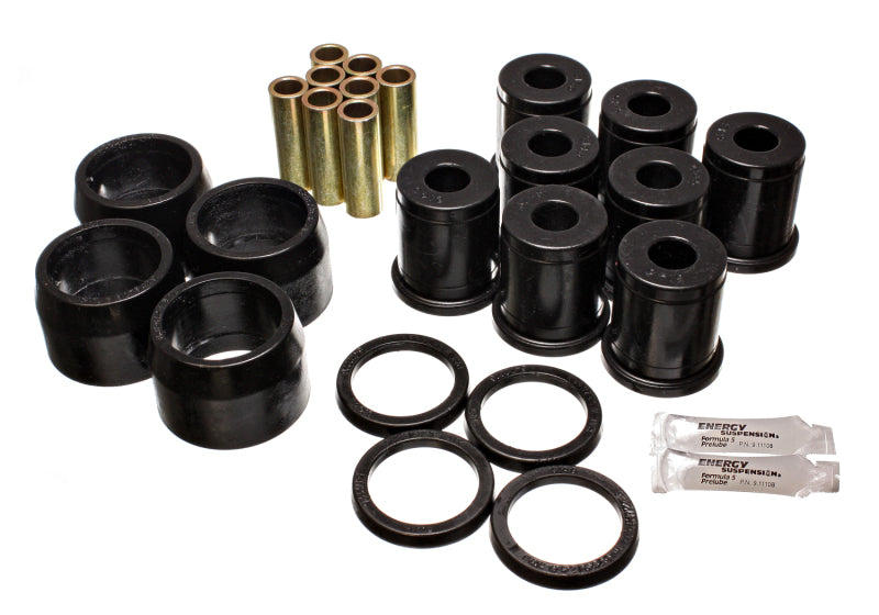 Energy Suspension Control Arm Bushing Set Black Chevrolet Biscayne All 1969-1970 3.3151G Photo - Primary
