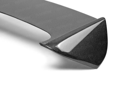 STI-Style Carbon Fiber Rear Spoiler For 2008-2014 Subaru WRX/STi HB RS0809SBIMP-STI-S Photo - Primary
