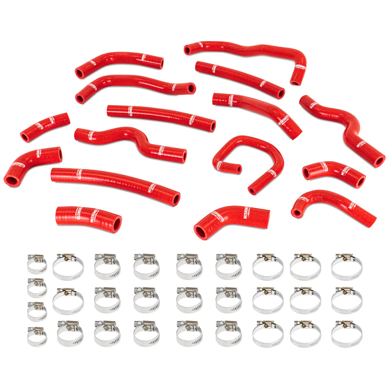 Mishimoto 98-07 Land Cruiser 4.7L V8 Silicone Heater Hose Kit - Red MMHOSE-LCR-99HHRD MMHOSE-LCR-99HHRD Photo - Primary