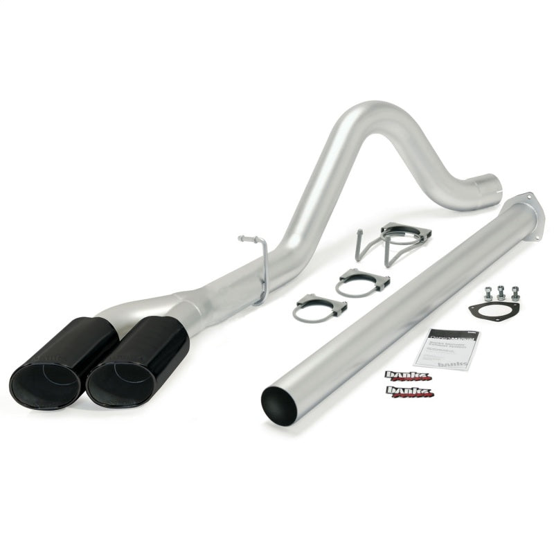 Banks Power 11-13 Ford 6.7L F250-350 Monster Exhaust System - SS Single-Dual 49789-B Photo - Primary