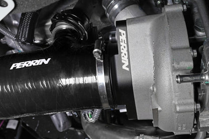 Perrin Performance Perrin 2022+ Subaru WRX Black 3in Turbo Inlet Hose w/ Nozzle (Short) PSP-INT-426BK PSP-INT-426BK User 1