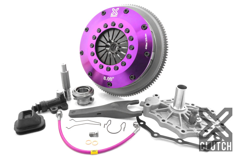 XCLUTCH XCL Clutch - 8in Twin Solid Ceramic Drivetrain Clutch Kits - Multi main image