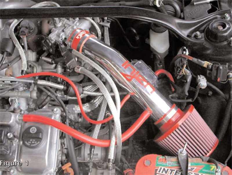 Injen 97-01 Toyota Camry V6 3.0L / 98-03 Toyota Solara V6 3.0L Black IS Short Ram Cold Air Intake IS2030BLK IS2030BLK Photo - Mounted