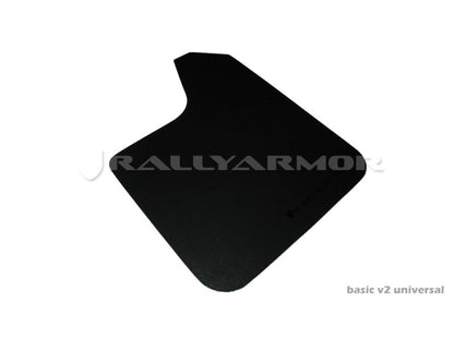 Rally Armor Universal Basic Mud Flap w/ Black Logo - Pair MF12-BAS-BLK-LRT MF12-BAS-BLK-LRT User 1