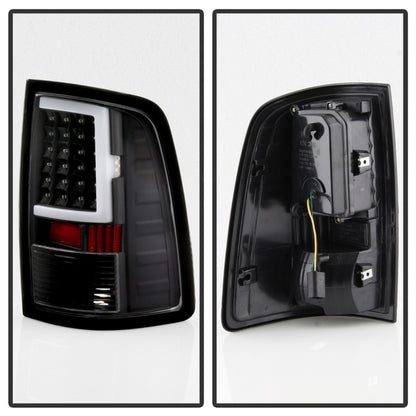 SPYDER xTune 13-18 Dodge Ram 1500 LED Tail Lights - Black (ALT-ON-DRAM13V2-LBLED-BK) 9041013 9041013 Photo - Unmounted