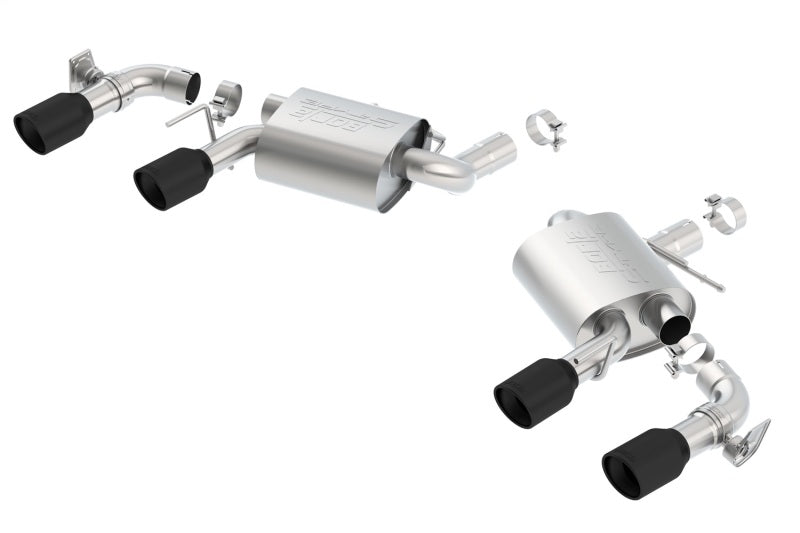 Borla 2016-2018 Chevrolet Camaro SS AT/MT RWD Ceramic Black S-Type Exhaust (w/ Dual Mode Valves) 11924CB 11924CB Photo - Primary