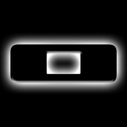 ORACLE Lighting Universal Illuminated LED Letter Badges - Matte Black Surface Finish - O 3141-O-001 3141-O-001 Photo - Primary