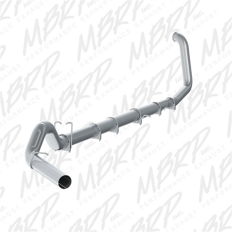 MBRP F-250/350 7.3L all models 5in Turbo Back Single Side Exit No Muffler S62220SLM Photo - Primary