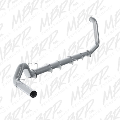 MBRP F-250/350 7.3L all models 5in Turbo Back Single Side Exit No Muffler S62220SLM Photo - Primary