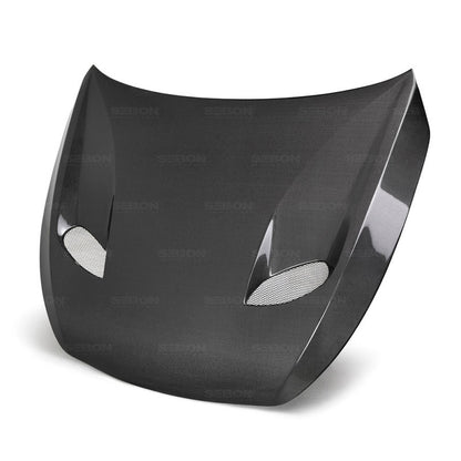 Seibon Carbon Fiber Front Lip for 2017-2022 Infiniti Q60 HD17INFQ60-TSII Photo - Primary