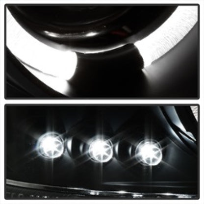 Spyder GMC Sierra 1500/2500 99-06 Projector Headlights LED Halo LED Blk Smke PRO-YD-CDE00-HL-BSM 5078292 5078292 Photo - Unmounted