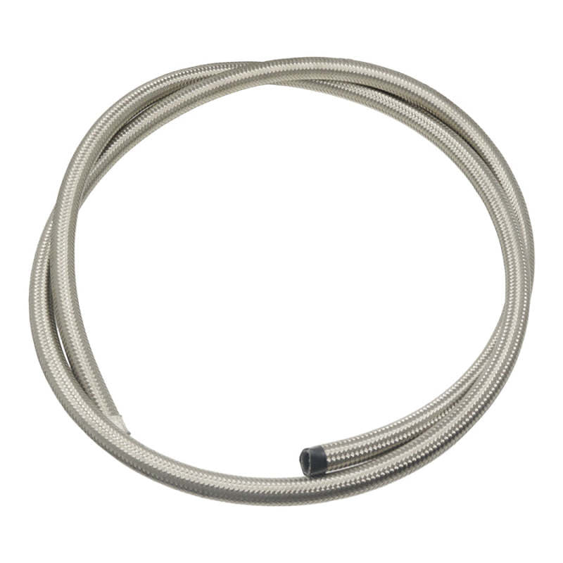 DeatschWerks 8AN Stainless Steel Double Braided CPE Hose - 6ft 6-02-0813-6