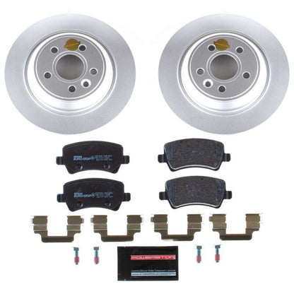 PowerStop Power Stop 11-18 Volvo S60 Rear Euro-Stop Brake Kit ESK4704 ESK4704 Photo - Primary