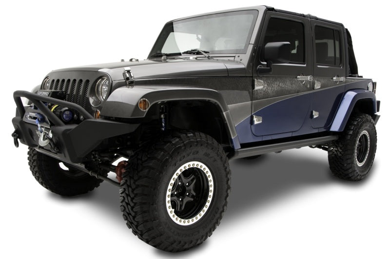 AMP Research 2007-2018 Jeep Wrangler (JK) 4-door 75122-01A Photo - Mounted