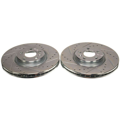 PowerStop Power Stop 18-21 Volvo XC60 Front Drilled & Slotted Rotor (Pair) EBR1699XPR EBR1699XPR User 1