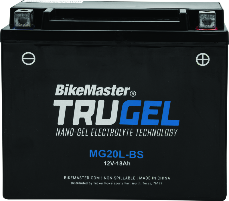 BikeMaster Trugel Battery MG20L-BS 780526 780526 Photo - Primary