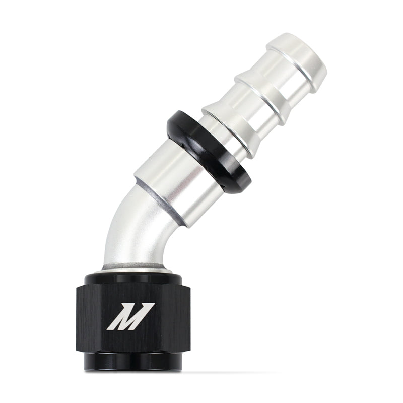 Mishimoto 45-Degree Push Lock Fitting -10AN MMFT-PL-1045 MMFT-PL-1045 Photo - Primary