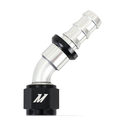 Mishimoto 45-Degree Push Lock Fitting -10AN MMFT-PL-1045 MMFT-PL-1045 Photo - Primary