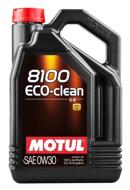Motul 5L Synthetic Engine Oil 8100 0W30 4x5L ECO-CLEAN  ACEA C2, API SM, ST.JLR 03.5007 102889 102889 User 1