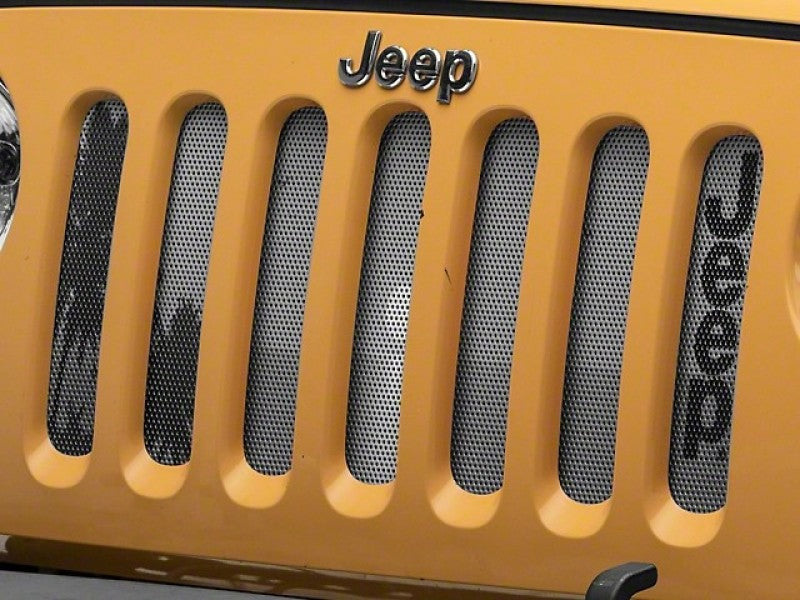 Officially Licensed Jeep 07-18 Jeep Wrangler JK Grille Insert- Sunset oljJ163264