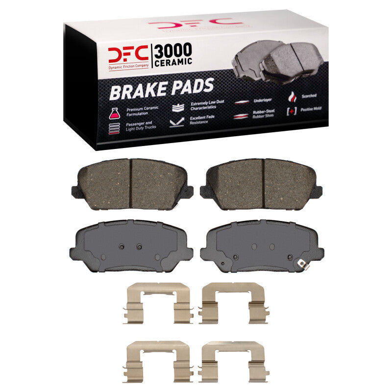 DFC DFC 4000 HybriDynamic Brake Pads Brakes, Rotors & Pads Brake Pads - OE main image