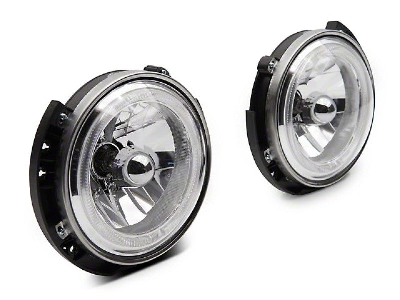 Raxiom 07-18 Jeep Wrangler JK LED Halo Headlights- Chrome Housing (Clear Lens) J121871 J121871 User 1