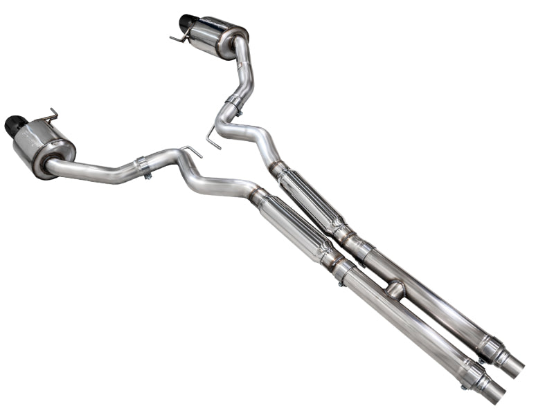 AWE Tuning AWE 2024 Ford Mustang GT Fastback S650 RWD Touring Catback Exhaust w/ Dual Diamond Black Tips 3015-33650 3015-33650 Photo - out of package