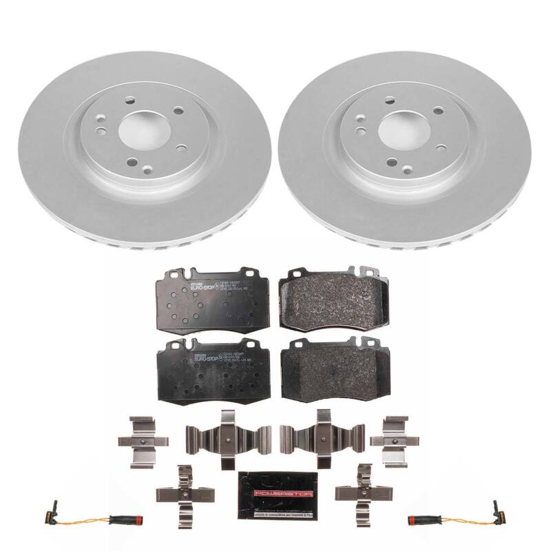 PowerStop Power Stop 2004 Mercedes-Benz C230 Front Euro-Stop Brake Kit ESK2950 ESK2950 Photo - Primary