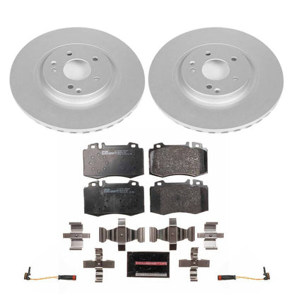 PowerStop Power Stop 2004 Mercedes-Benz C230 Front Euro-Stop Brake Kit ESK2950 ESK2950 Photo - Primary