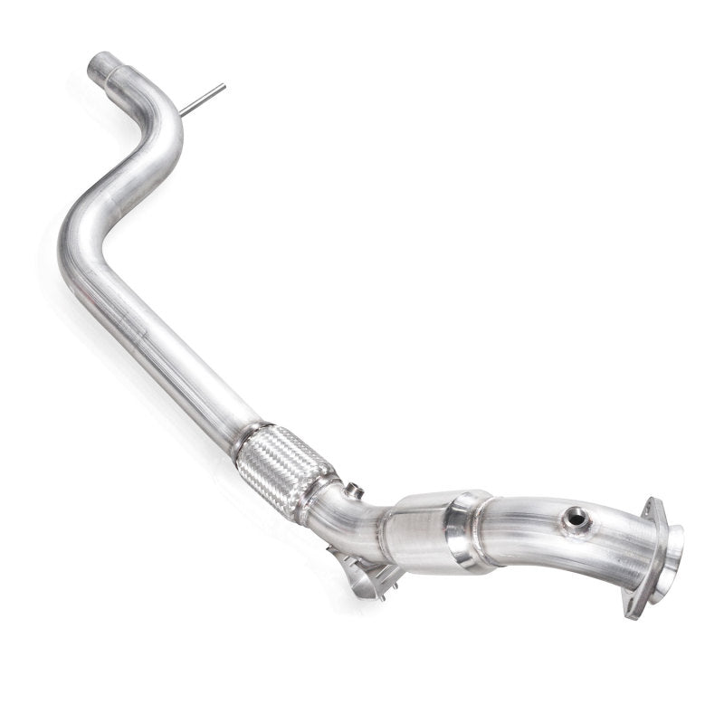 Stainless Works 2015-16 Mustang Downpipe 3in High-Flow Cats Factory Connection M15EDPCAT M15EDPCAT Photo - Primary