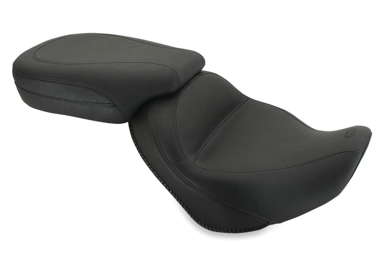Mustang Motorcycle Mustang 02-08 Triumph America,03-08 Speedmaster Standard Touring 2PC Seat - Black 76018 76018 Photo - Primary
