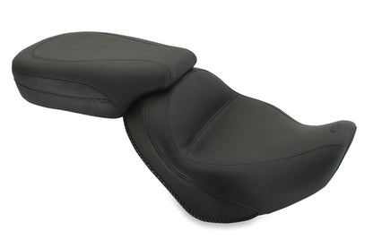 Mustang Motorcycle Mustang 02-08 Triumph America,03-08 Speedmaster Standard Touring 2PC Seat - Black 76018 76018 Photo - Primary