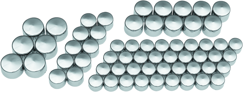 Kuryakyn Kool Kaps Engine Kit M8 Chr 2464 2464 Photo - Primary