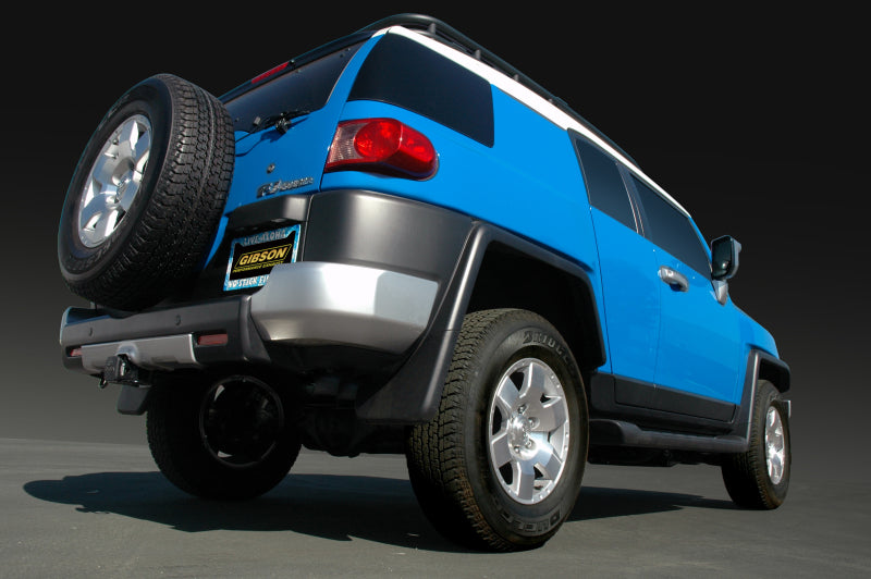 Gibson 07-14 Toyota FJ Cruiser Base 4.0L 2.5in Cat-Back Single Exhaust - Stainless 618809 618809 Illustration Guide