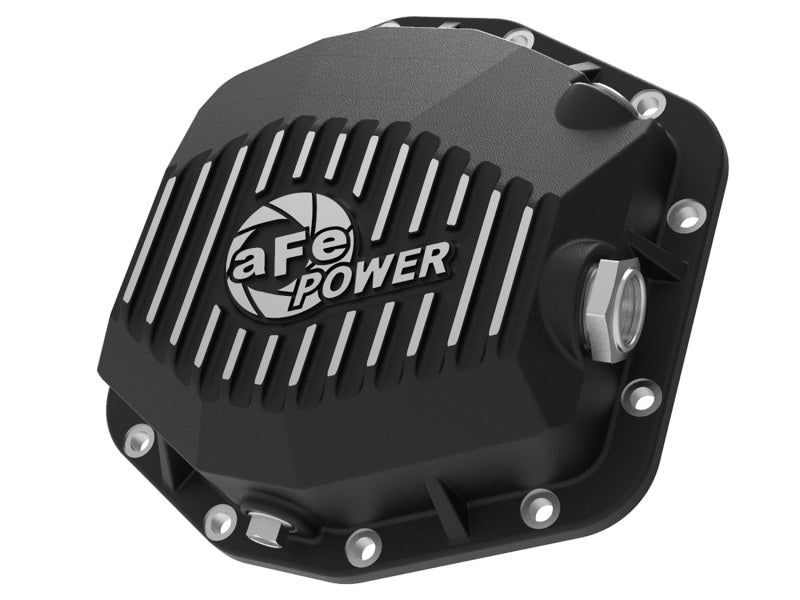 aFe Pro Series Rear Differential Cover Black (Dana M220) Jeep Wrangler (JL 46-71000B Photo - Primary