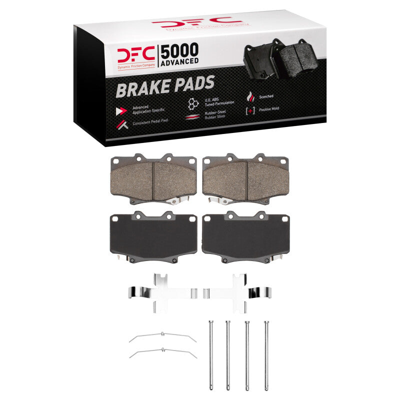 DFC DFC 5000 Advanced Semi Met Brake Pads Brakes, Rotors & Pads Brake Pads - OE main image
