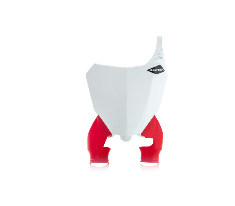 Acerbis Frnt Plt Raptr Hon Wht/Rd 2630771030 2630771030 Photo - Primary