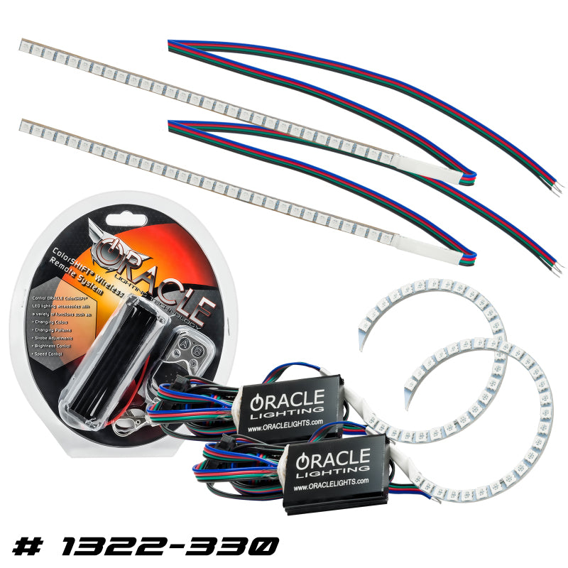 ORACLE Lighting Oracle 15-17 Ford Focus RS/ST DRL Upgrade w/ Halo Kit - ColorSHIFT 1322-330 1322-330 Photo - Primary